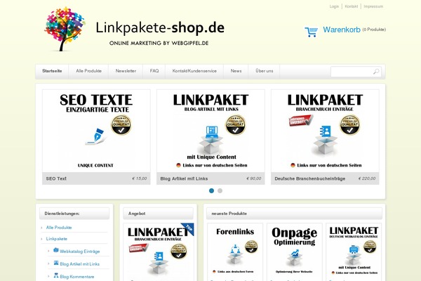 Shopified theme site design template sample