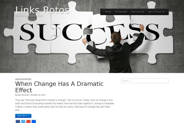 Tonic theme site design template sample