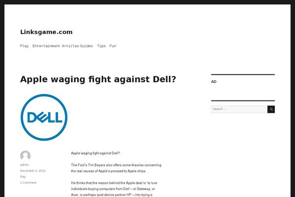 Legull website example screenshot