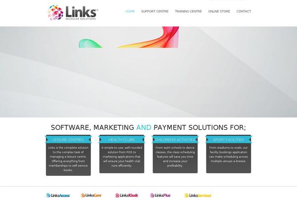 Elegantica theme site design template sample