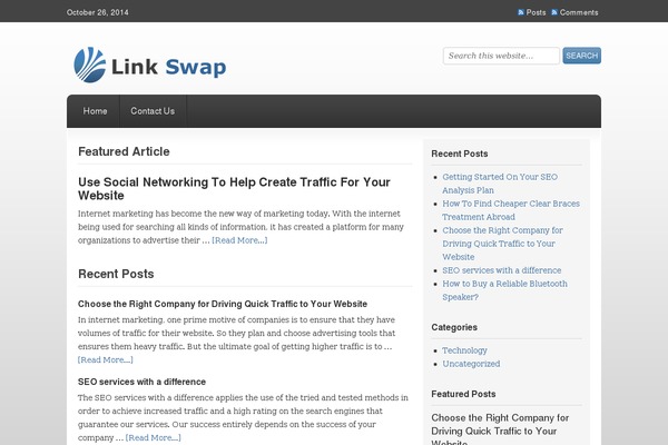 Freelance theme site design template sample