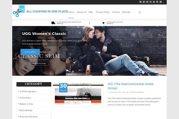 i-craft theme site design template sample