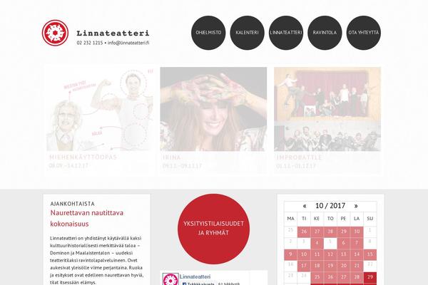 linnateatteri.fi site used Linnateatteri