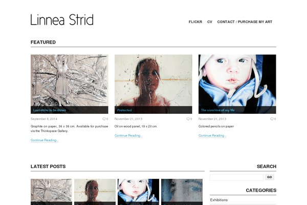Equilibrium theme site design template sample