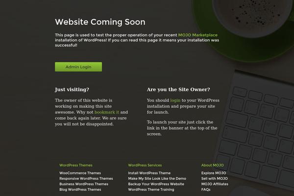 Sparkling theme site design template sample