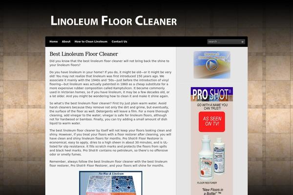linoleumfloorcleaner.com site used Granite960