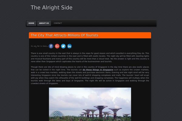 Parament theme site design template sample