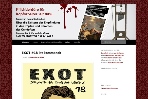 Site using Easy Twitter Feed Widget Plugin plugin