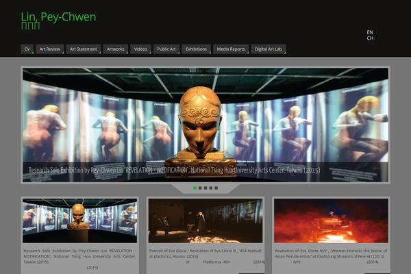Parabola theme site design template sample