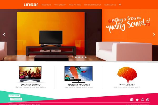 H5 theme site design template sample