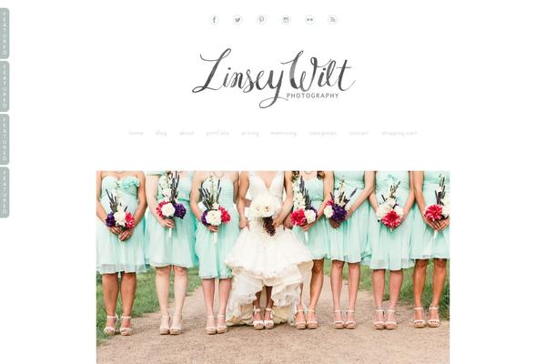 Prophoto4 theme site design template sample