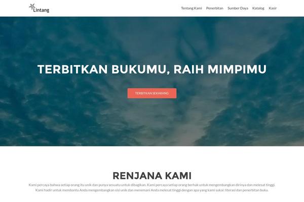 Zerif Lite theme site design template sample