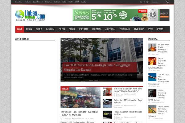 MoreNews theme site design template sample