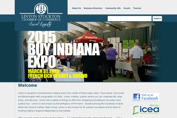 Chamber theme site design template sample