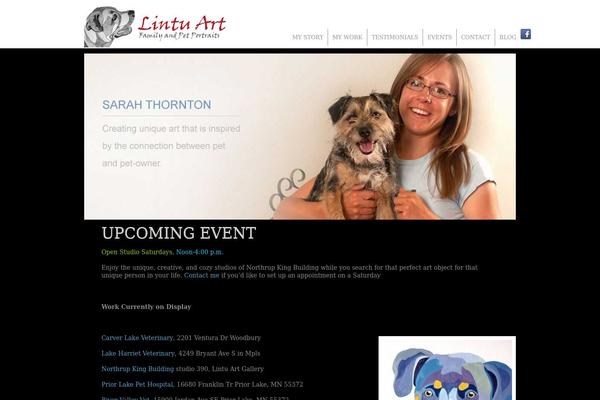 Fudo theme site design template sample