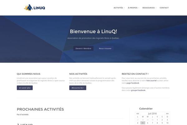 Verbo theme site design template sample