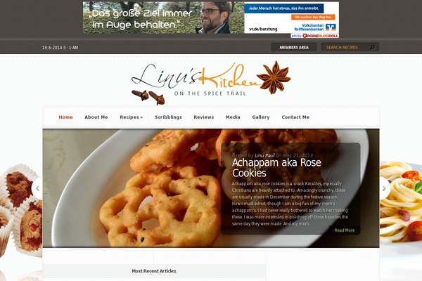 Site using Meks ThemeForest Smart Widget plugin