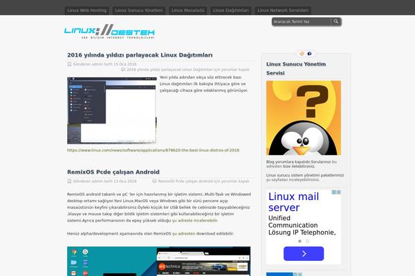 zBench theme site design template sample