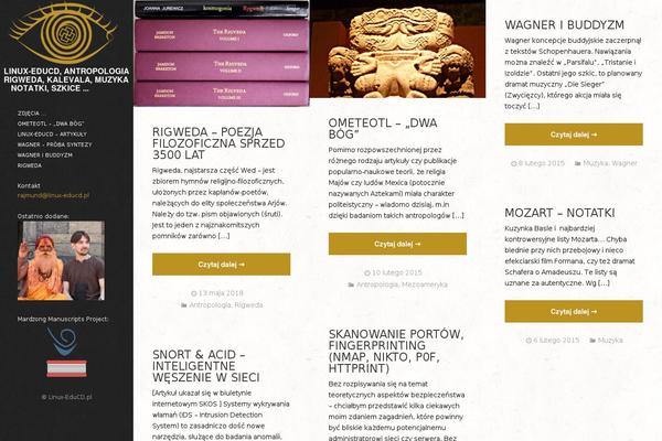 Site using Wolf-portfolio plugin