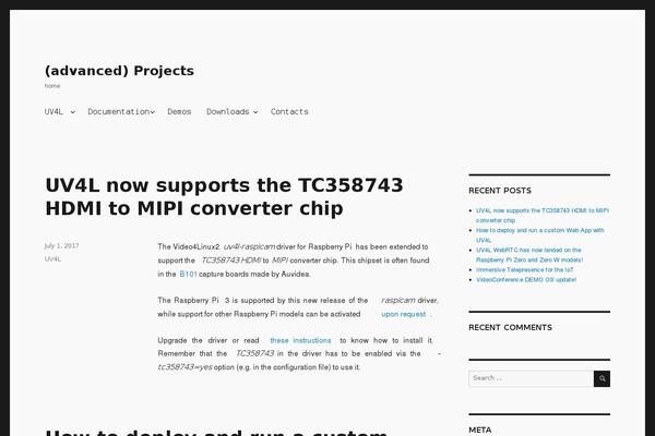 Site using WP QuickLaTeX plugin
