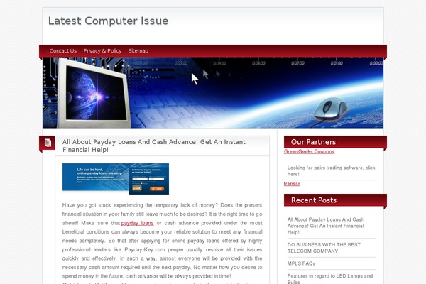 BlogoLife theme site design template sample