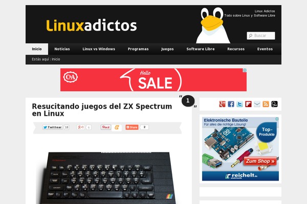 Site using Machete plugin