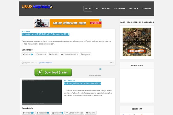 Gadgetry Child website example screenshot