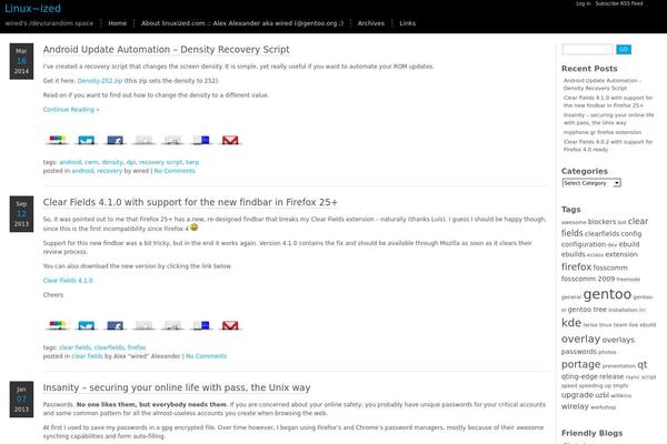 Site using Hackadelic Widget Voodoo plugin
