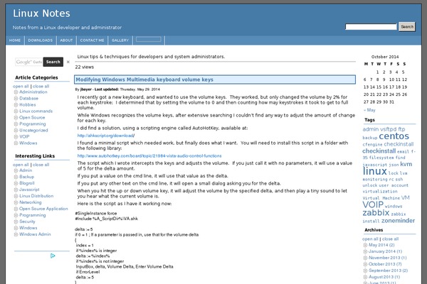 AndyBlue theme site design template sample