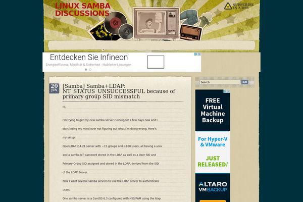 Retromania theme site design template sample