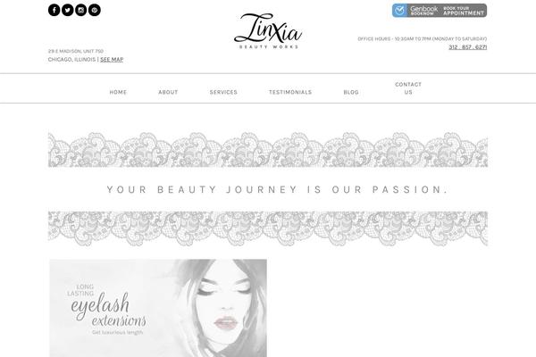 Tribute theme site design template sample