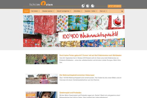 Site using Visual Slide Box Builder plugin