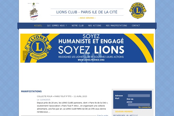 lions-iledelacite.org site used Lions