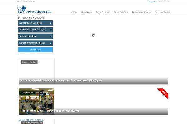 lionsbusinessbrokers.com site used Lions