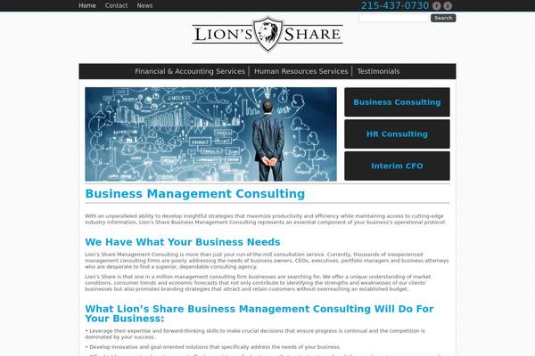 lionsshareltd.com site used Gumby