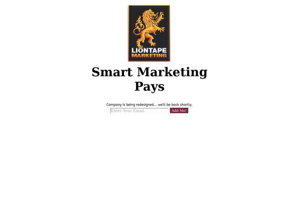 liontapemarketing.com site used Lt