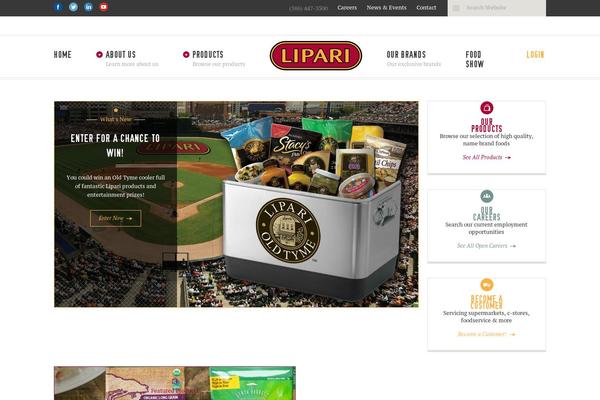 liparifoods.com site used Lipari