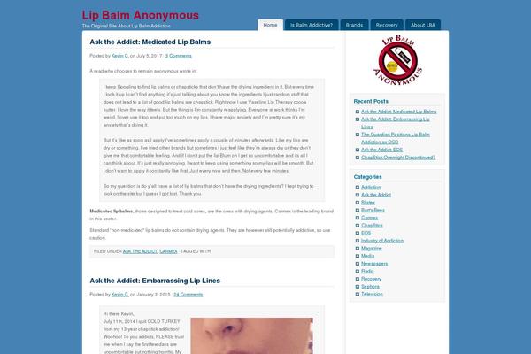Shades of Blue theme site design template sample