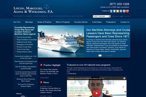 Site using Responsive-menu-pro plugin