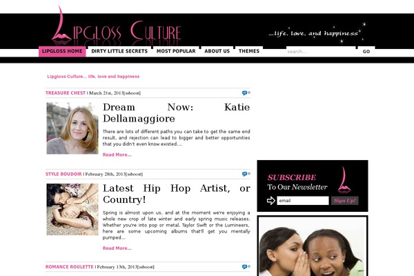 Site using (a) Slideshow plugin