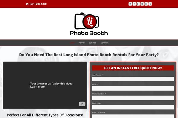 Total theme site design template sample