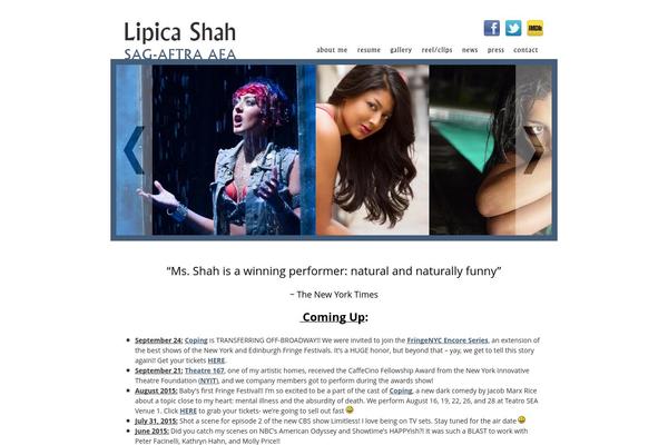 lipicashah.com site used Lipicabykyle