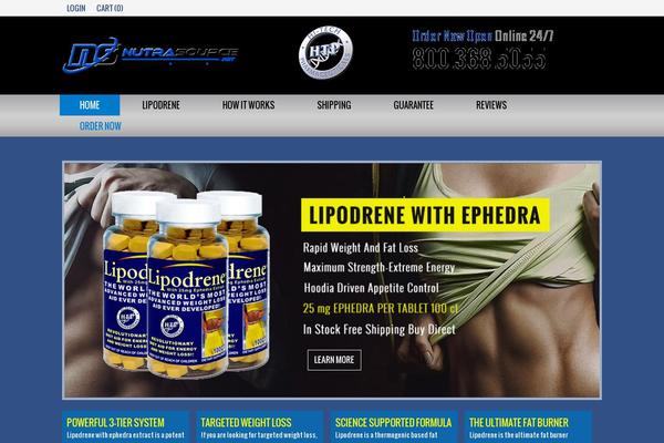 lipodrene.org site used Lipodrene