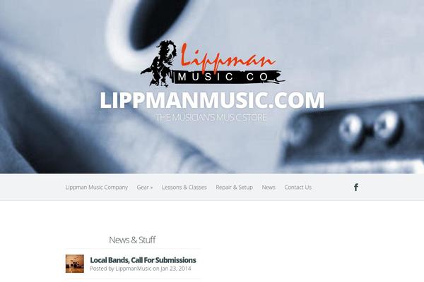 Harmony theme site design template sample