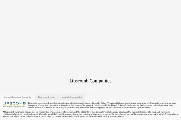 Total theme site design template sample