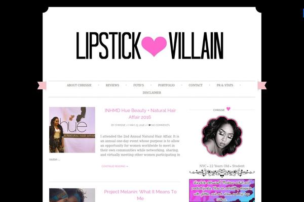 Sugar and Spice theme site design template sample