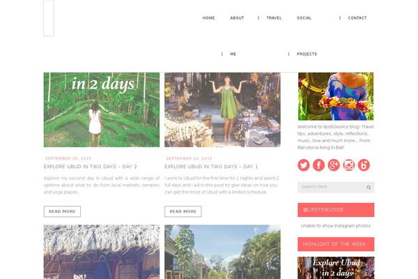 Site using WP Social Sharing plugin