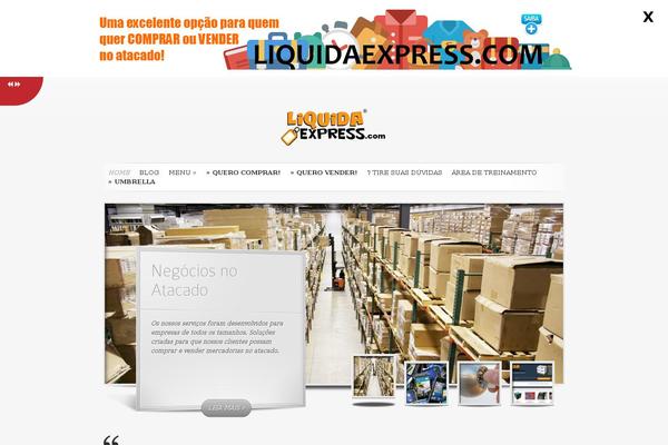 Harmony theme site design template sample