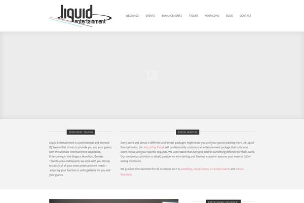 District theme site design template sample