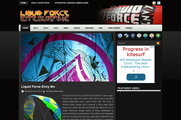 liquidforcekitesurfing.com site used Gamesmax